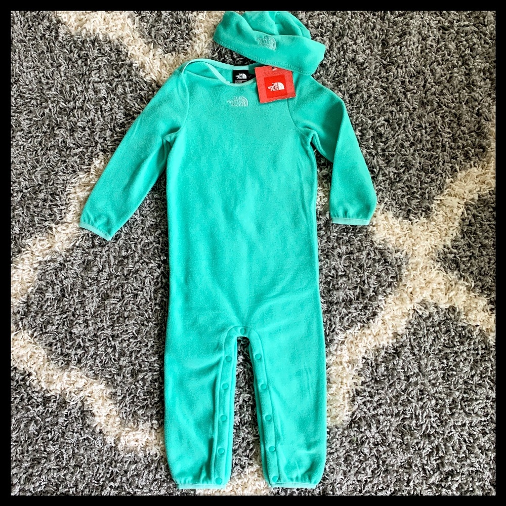 ♥ NWT North Face Lil Cozy Fleece Coverall Set ♥